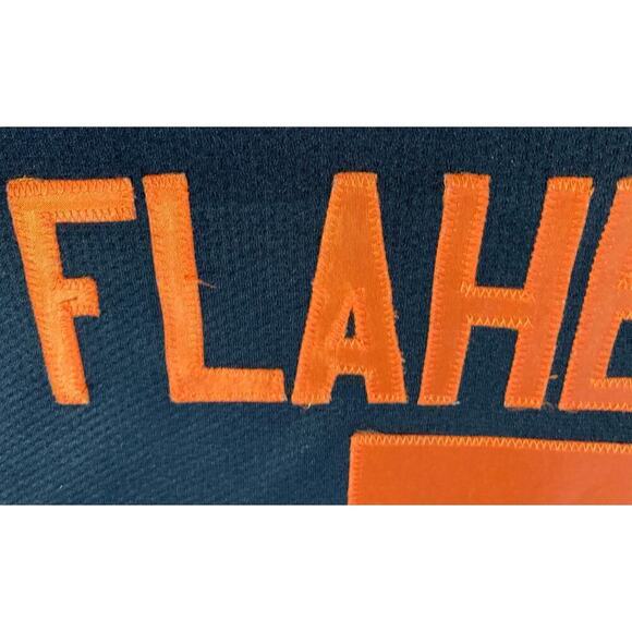 Philadelphia Flyers Minor League bp Quadra Hockey Jersey Canada #5 Flaherty Sz L - Picture 10 of 16